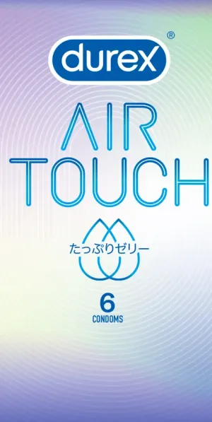 デュレックス エアタッチ たっぷりゼリー 6個入